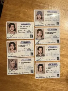 ENHYPEN THE SIN : VANISH IDカード 7枚セット