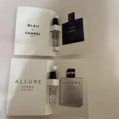 BLEU DE CHANEL & ALLURE HOMME SPORT 2本