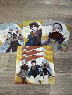 ホロライブ クリアファイル 4種セット 雪花ラミィ 大空スバル 白銀ノエル