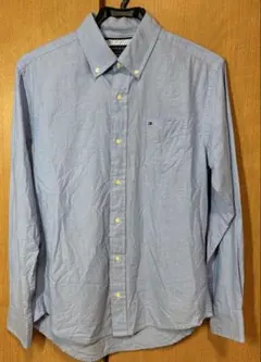 Tommy Hilfiger トミーヒルフィガー ボタンダウンシャツ 無地 S