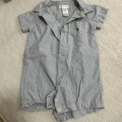 Ralph Lauren★ベビー服 ストライプロンパース70