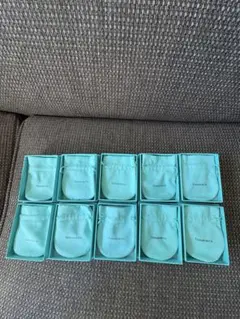 【美品】ティファニー巾着付き空箱セット　まとめ 美品】ティファニー巾着付き空箱セット まとめ