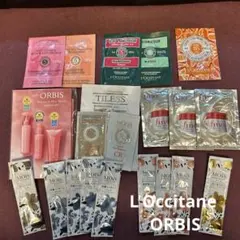 L'Occitane 、オルビスなどシャンプーとコンディショナー サンプルセット