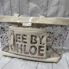 SEE BY CHLOE クリアトートバッグ スパンコールのサムネイル
