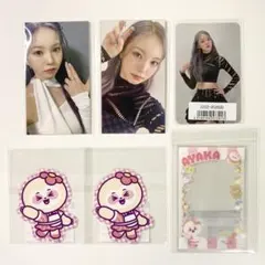 NiziU アヤカ アノ ステッカー フォトスリーブ RISEUP トレカ