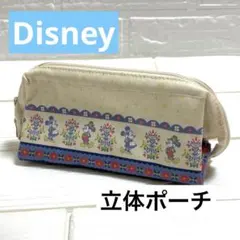 【ディズニー】激レアミッキー ミニー 立体メイクポーチ　メガネケース　ペンケース