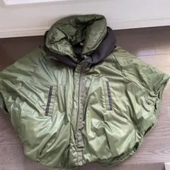 ダウン ポンチョ