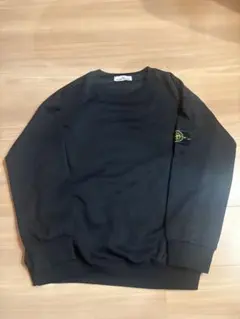 STONE ISLAND クルーネック スウェット ブラック