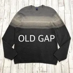 【オシャレ配色！】OLD GAP オールドギャップ　コットンニット　セーター