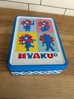 ミャクミャク　クッキー缶（空缶）