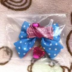 ミニーファンダーランドパルパルーザ　ミニーリボンキーチェーン