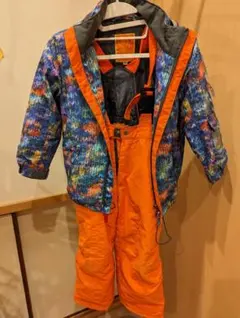キッズ スノーウエア 上下セット