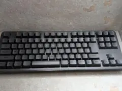【ほぼ新品】キーボード Leggero テンキーレス(茶軸) ブラックのサムネイル