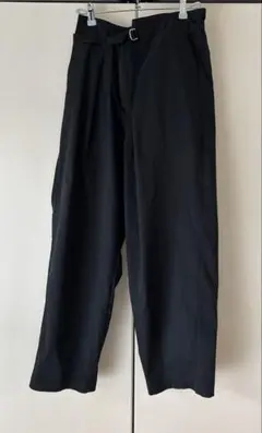 Johnbull ジョンブル　シャンブレー サテン ラップパンツ