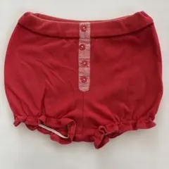 Natural BOOレッド ブルマ風パンツ （90cm）のサムネイル