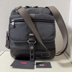 【新品同様】TUMI トゥミ アナポリス　ショルダーバッグ ヒッコリー　グレー