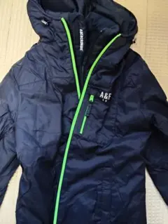 ABERCROMBIE ネイビー フード付き S