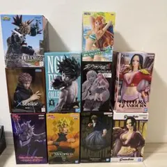 最新プライズフィギュア　まとめ売り ヒロアカ　ワンピース 呪術廻戦 ダンダダン