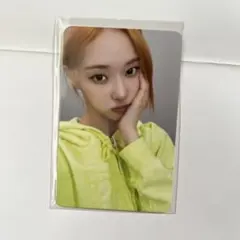 aespa ウィンター クロップフーディー トレカ付 韓国 レモネード popu