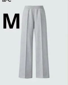 UNIQLO スウェットストレートパンツ　グレー　M