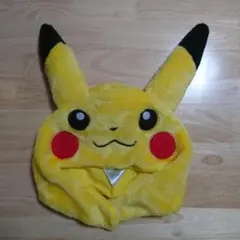 ポケモン　ピカチュウ 耳付き帽子 フリース　キャップ　被り物