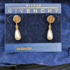 GIVENCHY ドロップピアス シミュレーテッドパール