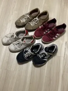 ブランドシューズ26.5cm4足セットadidas2足、ニューバランス、リーガル