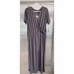 【新品未使用タグ付】半袖オールインワン 授乳口あり