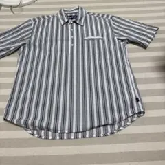 BoTT ストライプ 半袖シャツ Lサイズ
