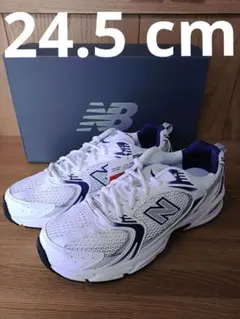 24.5 cm MR530BA ニューバランス ネイビー ホワイト レディース