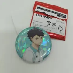 ハイキュー!! ベースヤードトーキョー ホログラム缶バッジ 及川徹