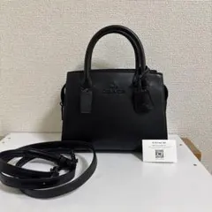 COACH 2way ショルダーバッグ ブラック