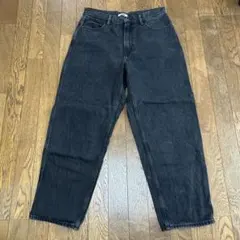 UNIQLO U リラックスフィットジーンズ ブラック