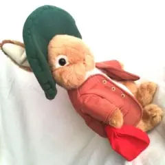 【美品】ベンジャミン　ピーターラビット　ぬいぐるみ　赤いスカーフのサムネイル