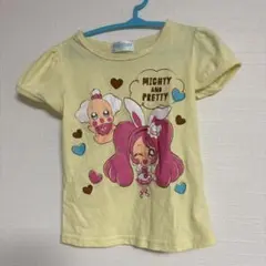 BANDAI プリキュア キュアホイップ 半袖Tシャツ イエロー 100cm