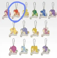 プリキュア　1番くじ　F賞　シルエットメタルチャーム　キュアルージュ