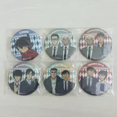 名探偵コナン トレーディングメタリック缶バッジD