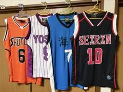 黒子のバスケ ユニフォーム 4着セット Mサイズのサムネイル