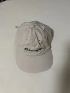 Champion niko and...ベージュキャップ ロゴ刺繍