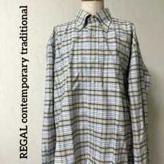 REGAL contemporary traditionalチェックシャツ