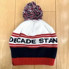 DECADE STANDARDポンポン付きニット帽フリーサイズ