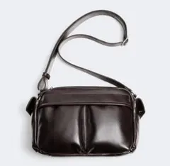 未使用 ZARA originsレザーショルダーバッグ 25AWのサムネイル