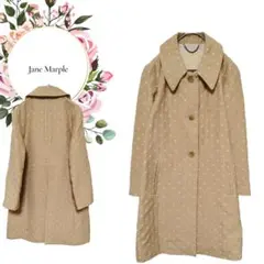 【ジェーンマープル】希少JaneMarple日本製トット水玉模様トレンチコートМのサムネイル