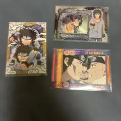NARUTO カード　犬塚キバ 3枚セット　エッチングカード