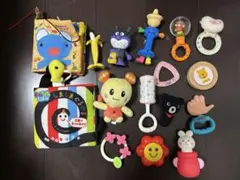 おもちゃセット 多色 触感音付き０歳～