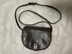 古着 LANCELレザーショルダーバッグ ポーチ ランセル
