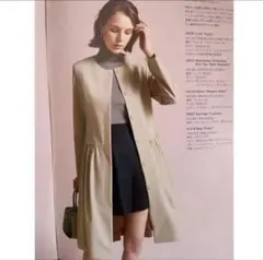 FOXEY ベージュ 40 フォクシー　トレンチコート　スプリングコート FOXEY ベージュ 40 フォクシー トレンチコート スプリングコート