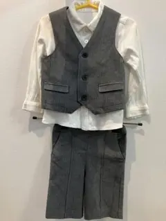 【COMME CA FOSSETTE】 フォーマルセット 90cm グレー