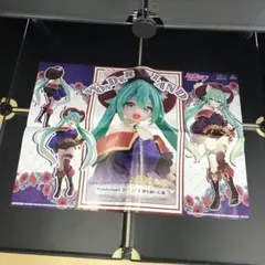 A1216 初音ミク ワンダーランド 長靴をはいた猫 非売品ポスター