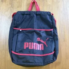 PUMA ナップザック ブラック レッドのサムネイル
